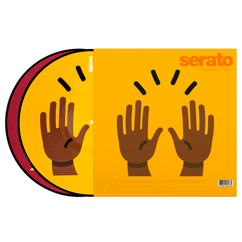 Serato 2 X 12" Emoji Series #1 Hands