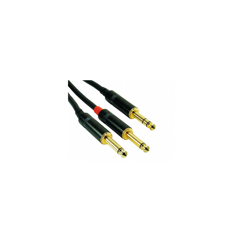 Rock Cable Insertkabel 2xJack-Jack Stereo RCIN*PSP