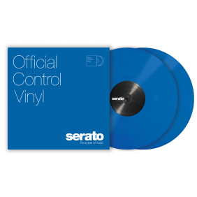 Violet Serato Emoji "Flame/Record" 2x12" Picture Control Vinyl Blue 