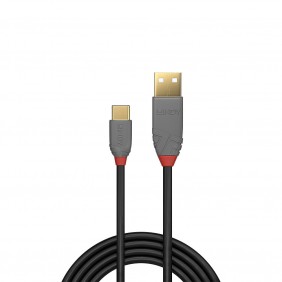 Lindy USB 2.0 C Male auf A Male Kabel 2 Meter